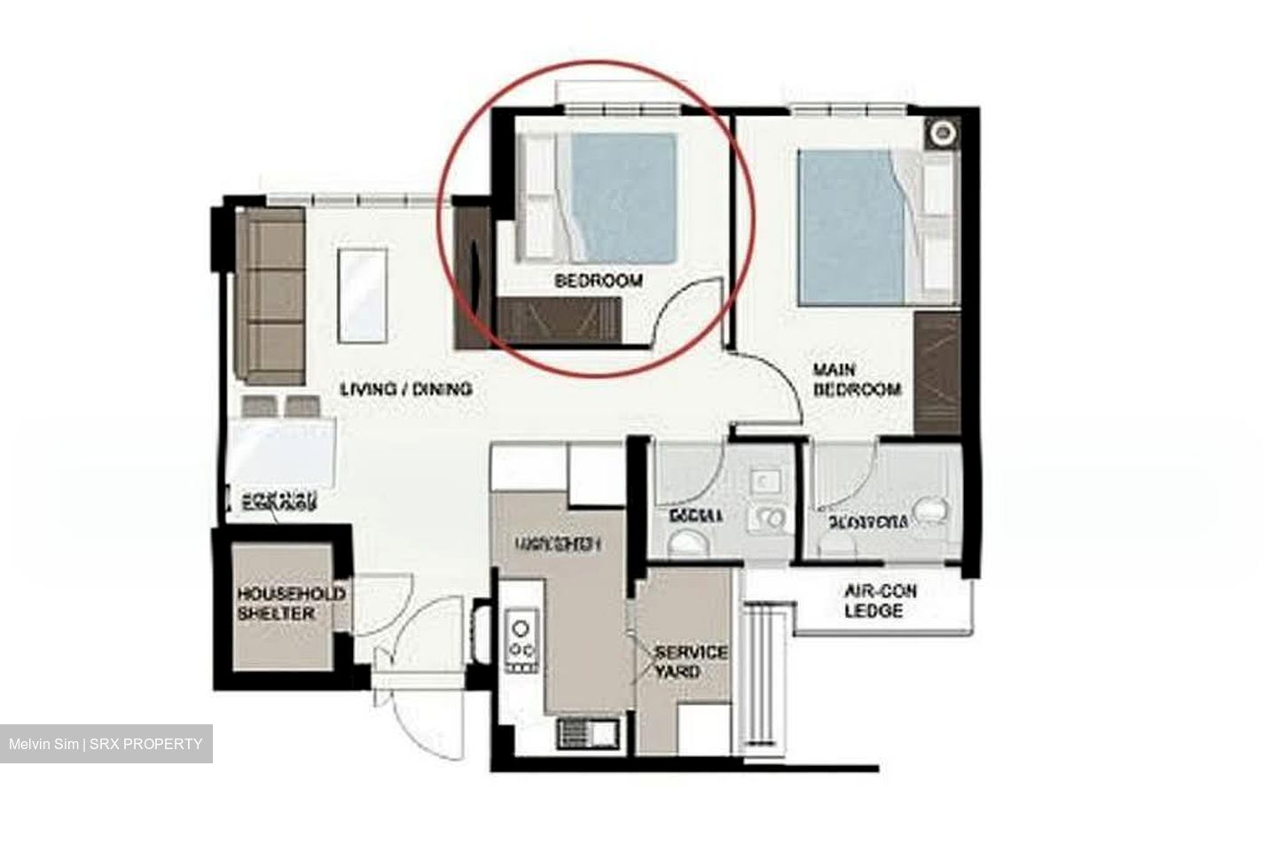 Blk 42A Skyoasis @ Dawson (Queenstown), HDB 3 Rooms #539842781